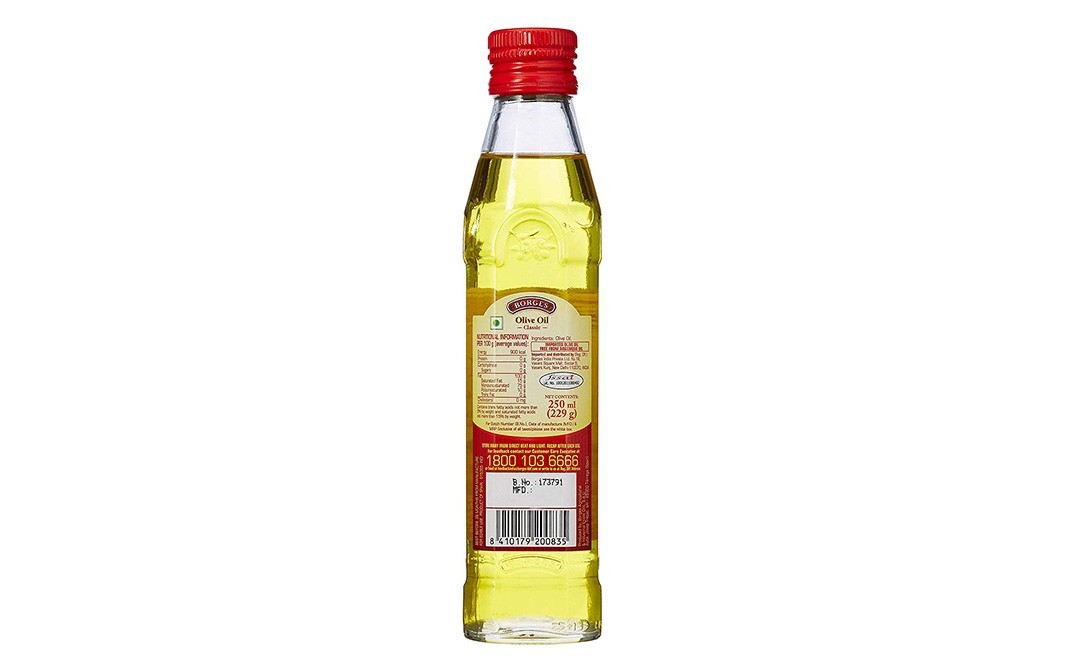 Borges Olive Oil Classic    Glass Bottle  250 millilitre